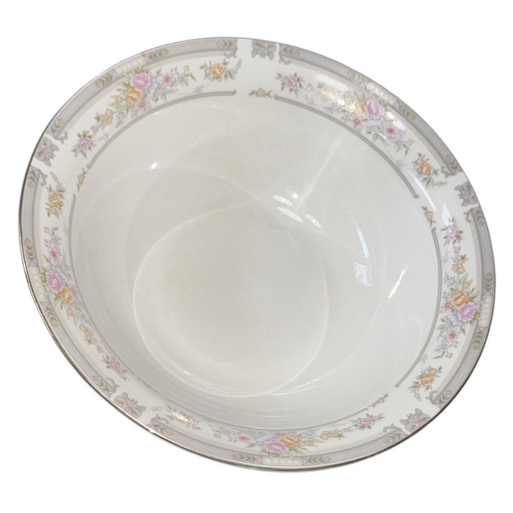 Vintage 2006 Regency Collection Southampton Fine China #223 Floral Serving Bowl